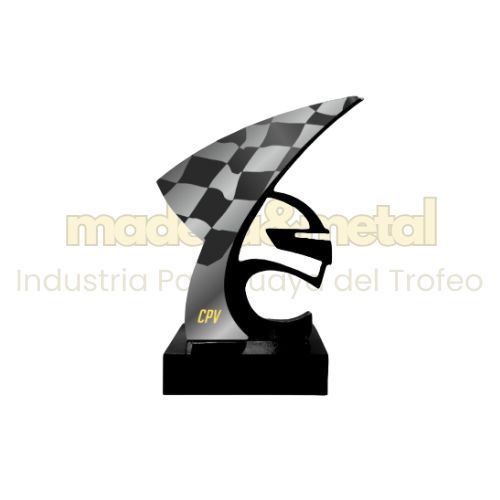 Imagen de Trofeo de Fibra de madera, laminado en acero - M1.5701 